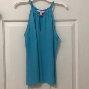 LILLY PULITZER SILK TANK XS